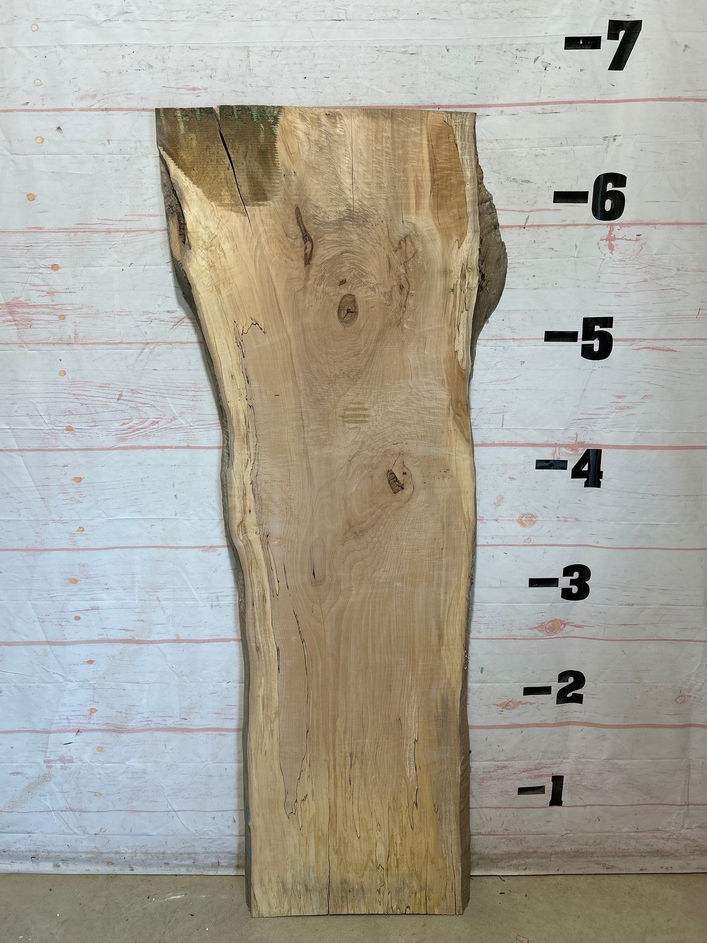 Live Edge Maple Sku#28332B-33