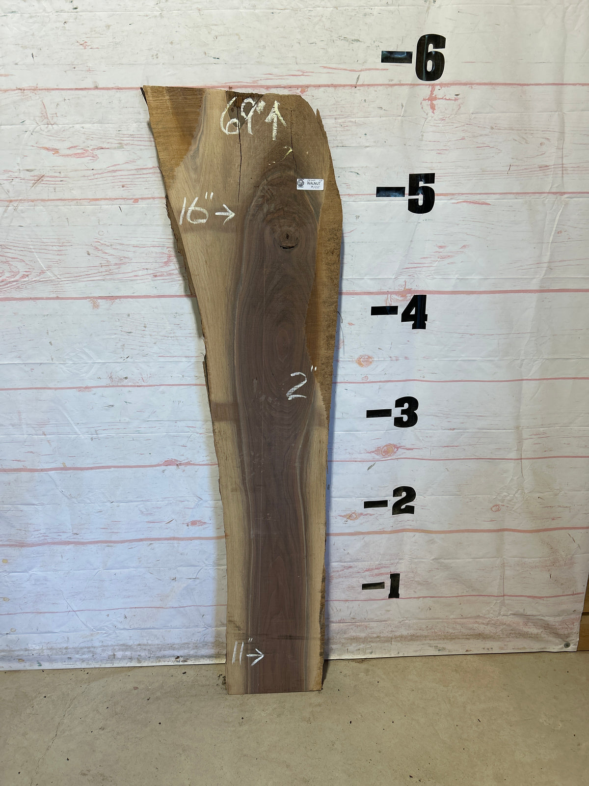 Live Edge Walnut Sku#28749G-13