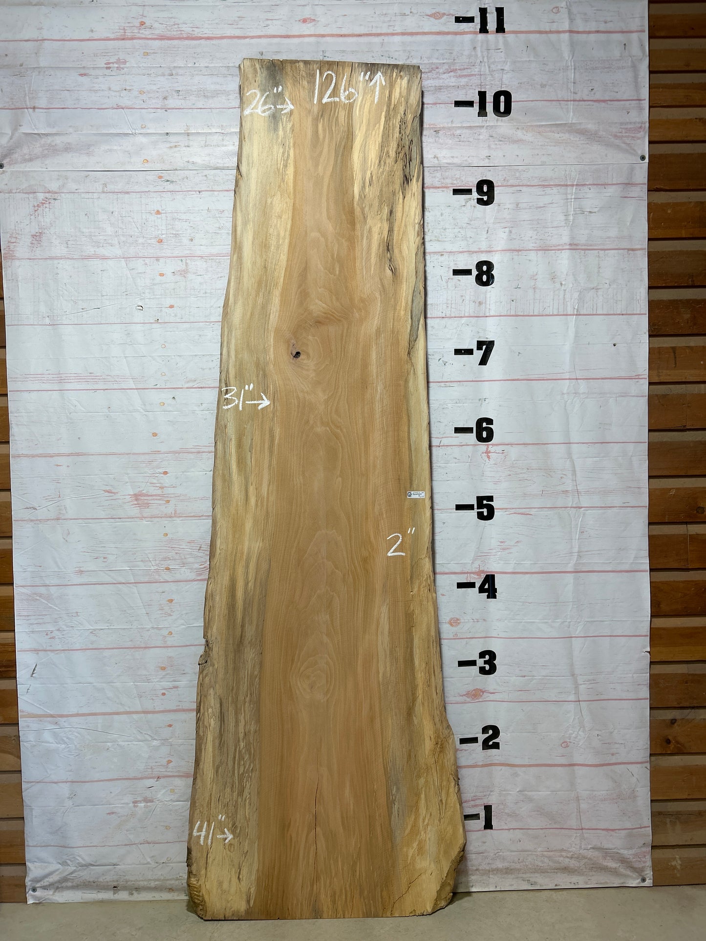 Live Edge Sycamore Sku#27457-60