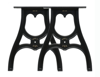 Cast Aluminum Table Leg Set