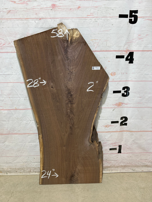 Live Edge Walnut Sku#28945M-21