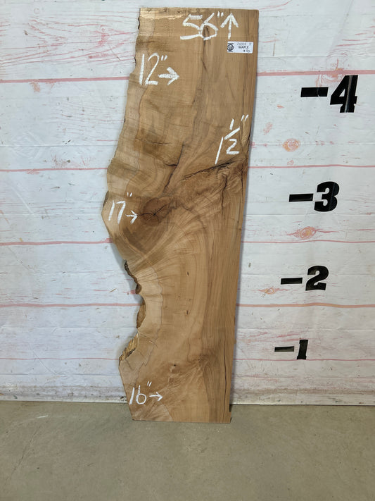 Live Edge Maple Sku#28338E-9