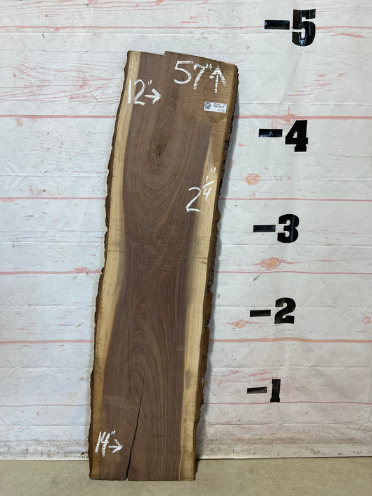 Live Edge Walnut Sku#28640M-12