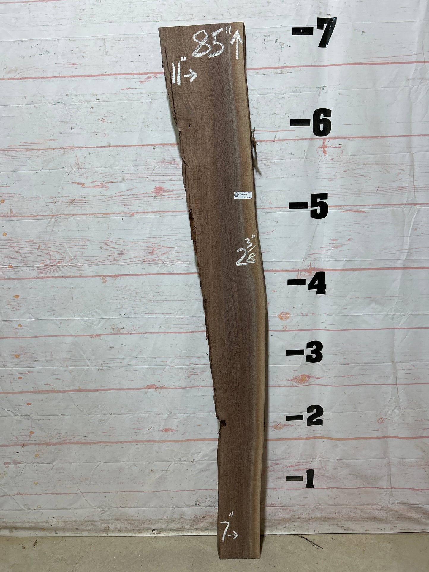 Live Edge Walnut Sku#27320C-13