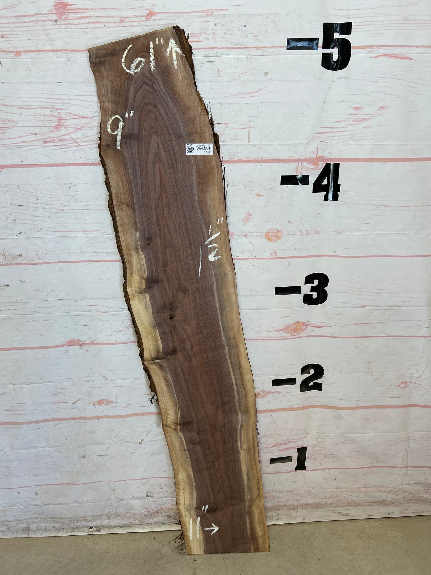 Live Edge Walnut Sku#28019M-6