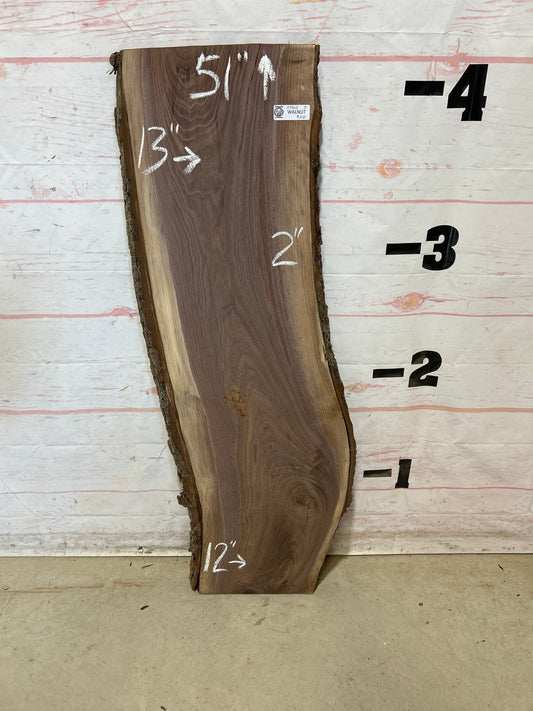 Live Edge Walnut Sku#27965G-9
