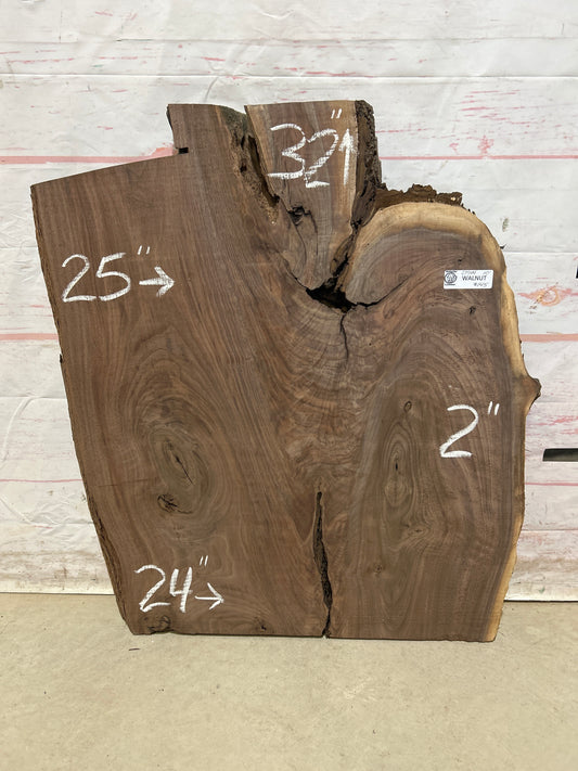 Live Edge Walnut Sku#27544M-10