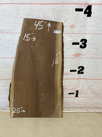 Live Edge Walnut Sku#27804-6