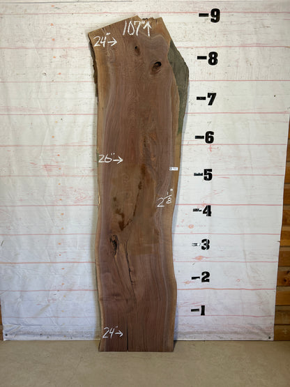 Live Edge Walnut Sku#28904K-37
