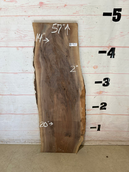 Live Edge Walnut Sku#28889G-13