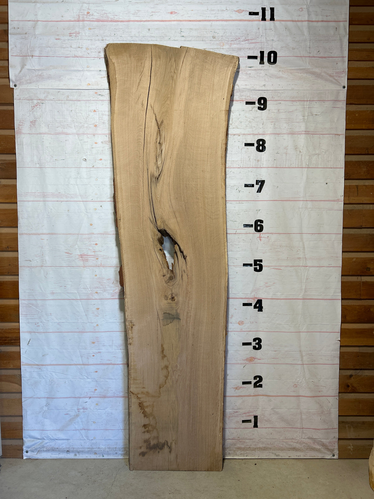 Live Edge White Oak Sku#28756-49