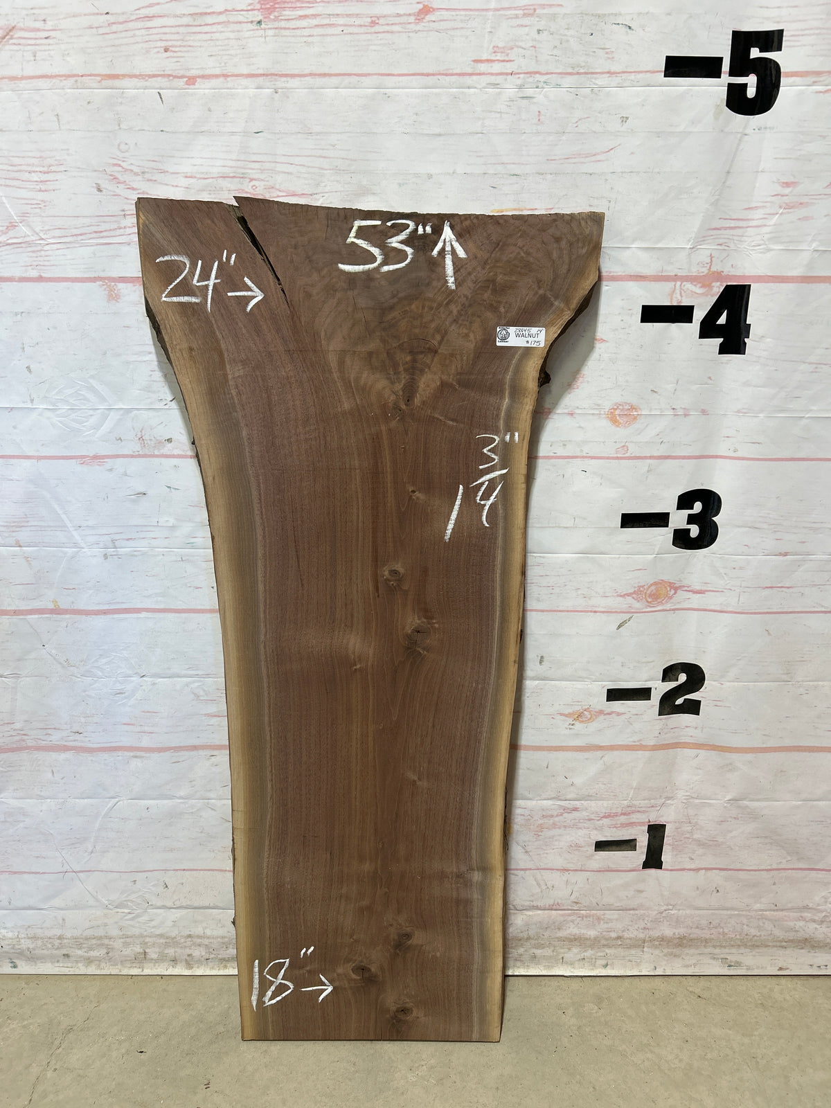 Live Edge Walnut Sku#28845M-14