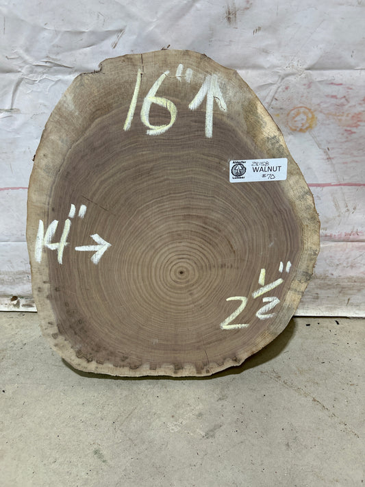 Live Edge Walnut Cookie Sku#28158M