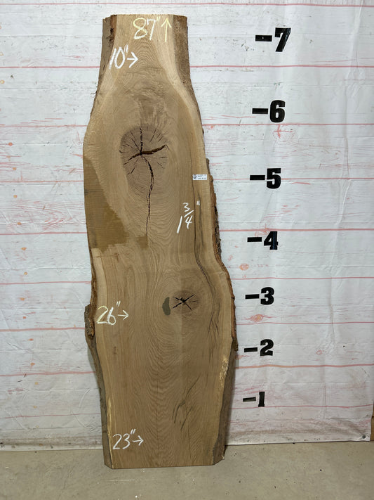 Live Edge White Oak Sku#27350-19