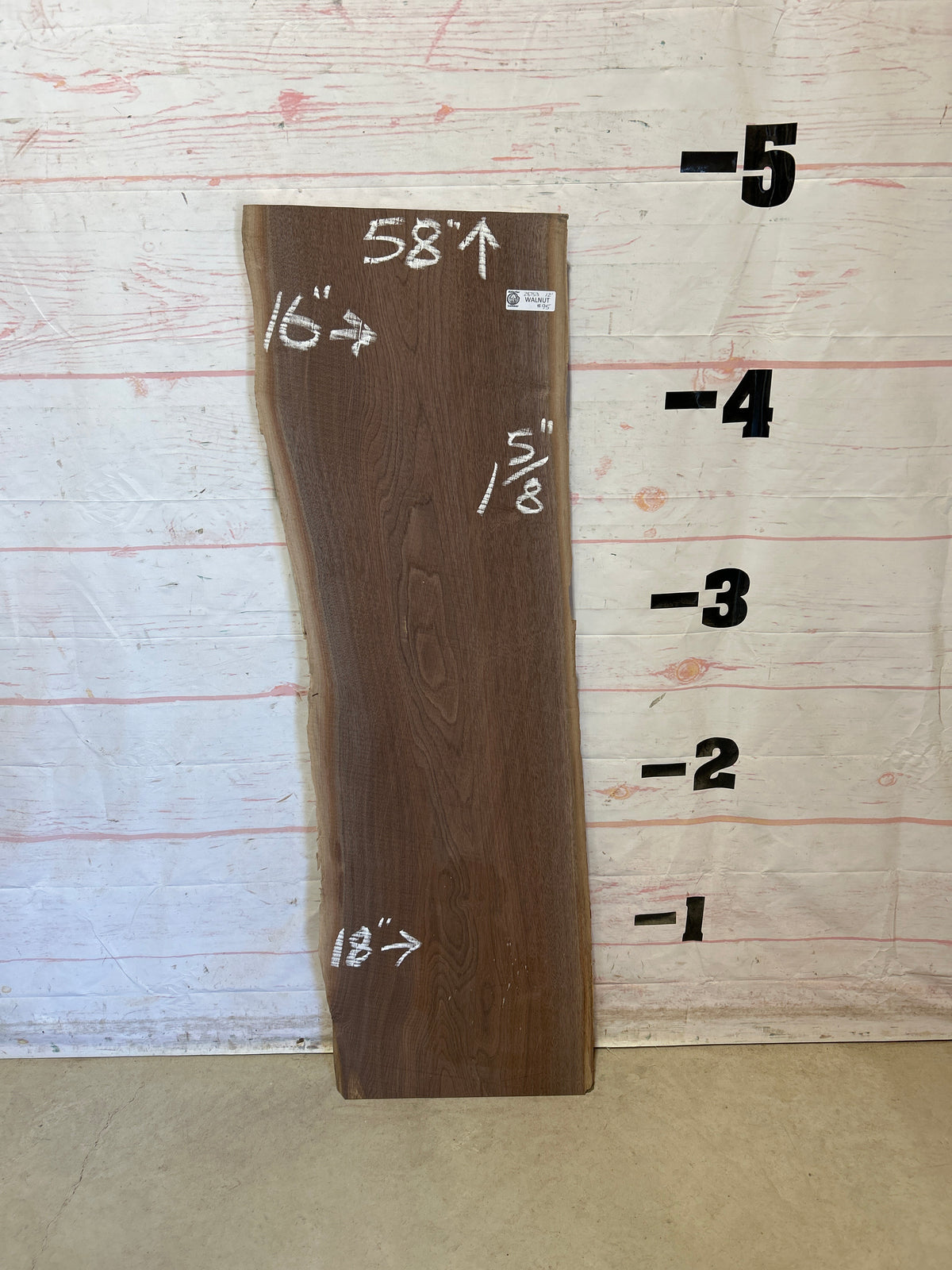 Live Edge Walnut Sku#28753M-12