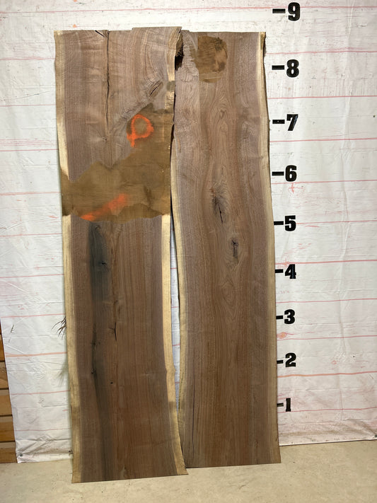 Live Edge Walnut Set Sku#27346K-72