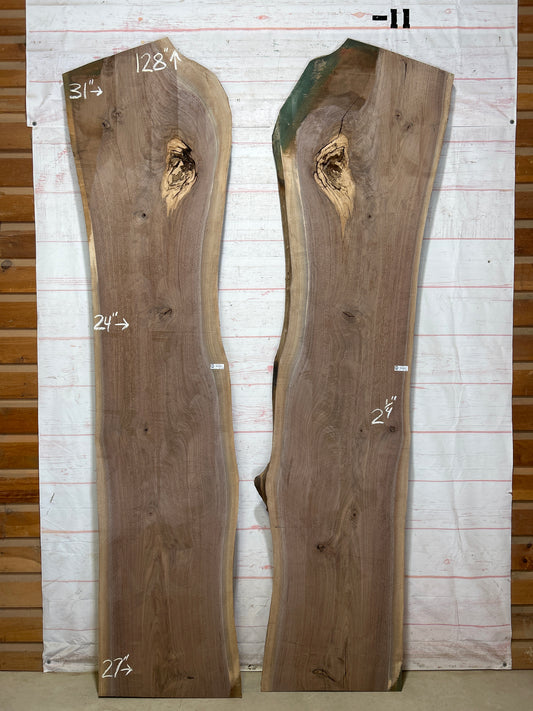 Live Edge Walnut Set Sku#27445-112