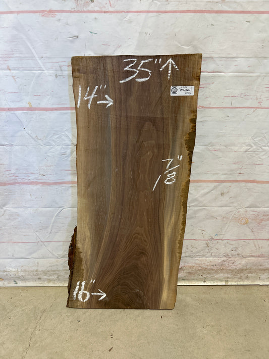 Live Edge Walnut Sku#28851M-7