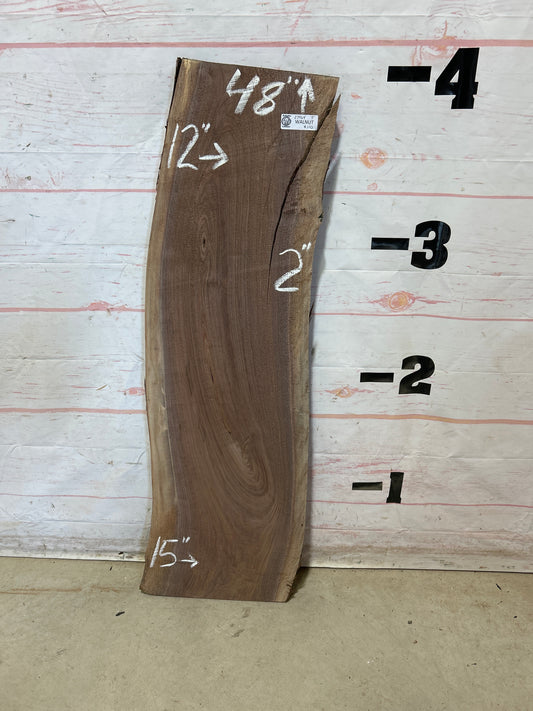 Live Edge Walnut Sku#27964G-9