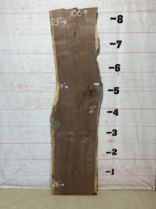 Live Edge Walnut Sku#27892K-35