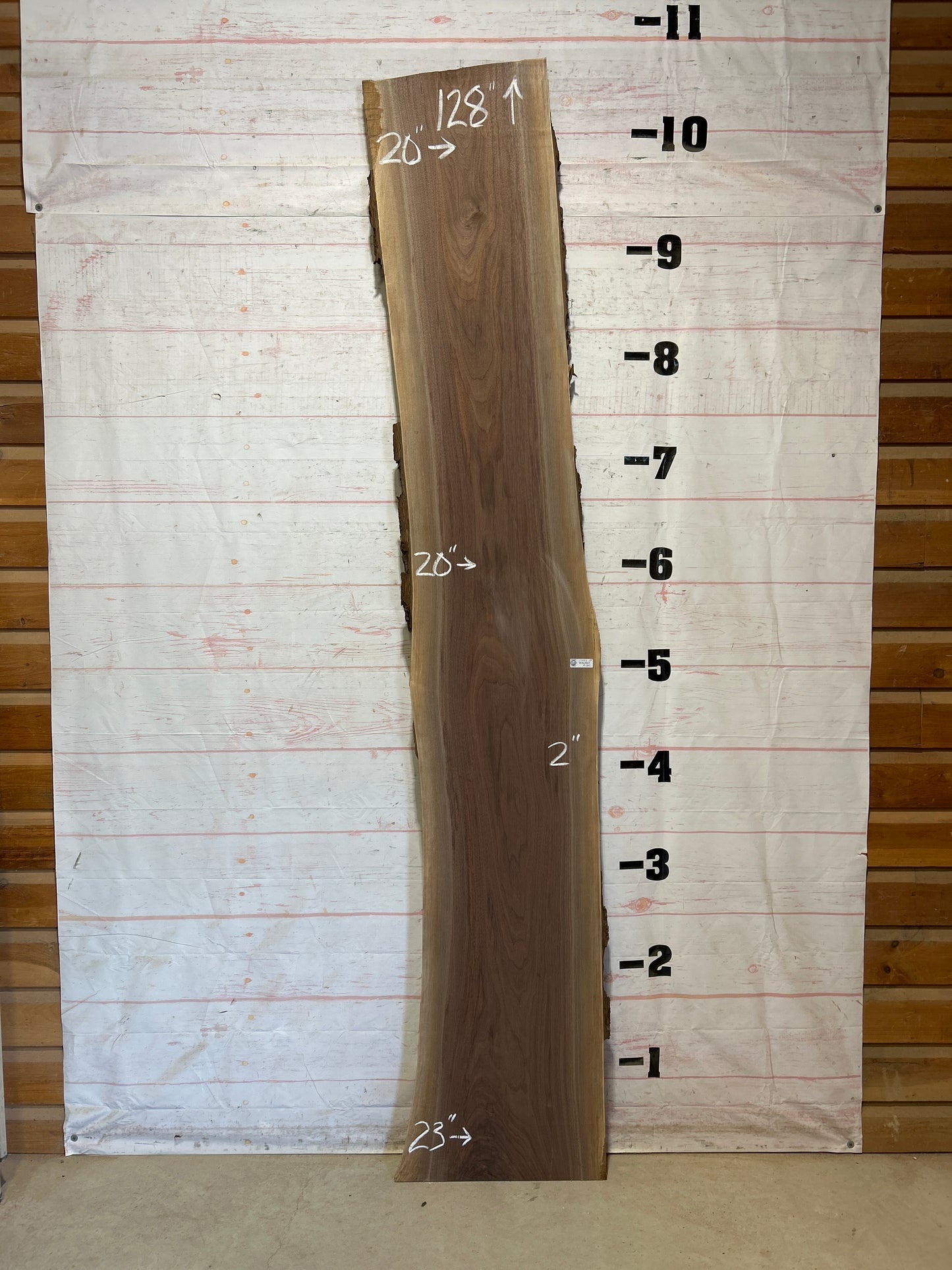 Live Edge Walnut Sku#27983-39