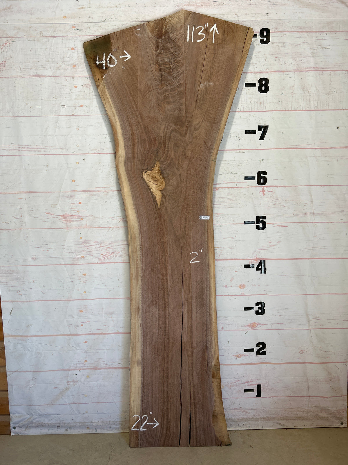 Live Edge Walnut Sku#27574K-49
