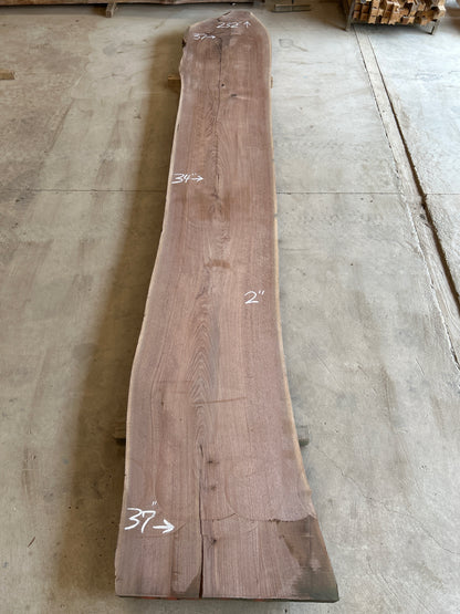 Live Edge Walnut Sku#27945S-116