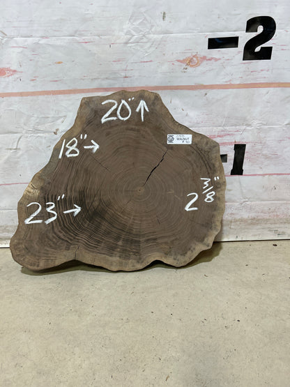Live Edge Walnut Cookie Sku#27870M
