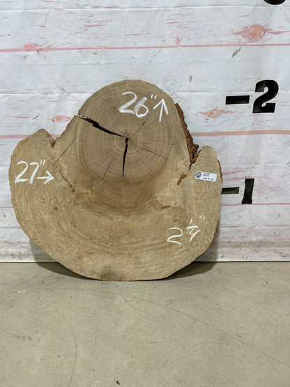 Live Edge White Oak Cookie Sku#28989M