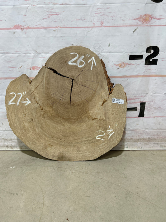 Live Edge White Oak Cookie Sku#28989M
