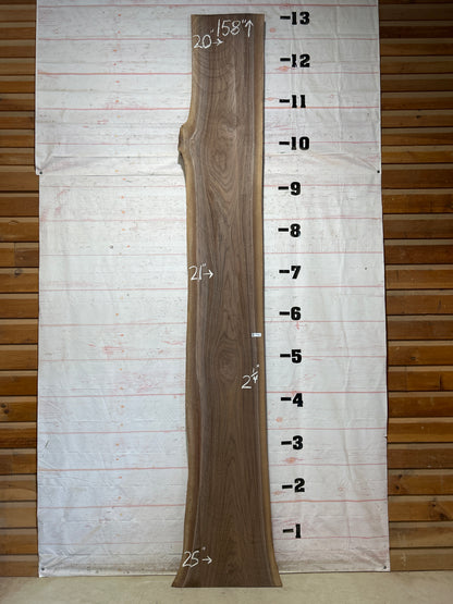 Live Edge Walnut Sku#28342-57