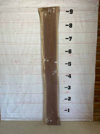 Live Edge Walnut Sku#28892C-25