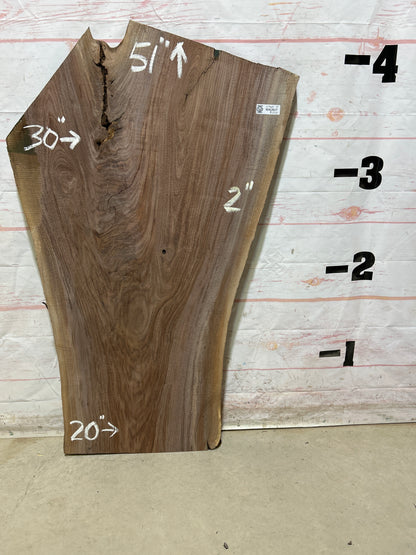 Live Edge Walnut Sku#27469M-18