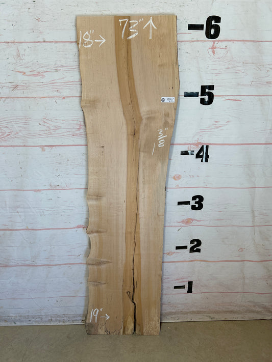 Live Edge Maple Sku#28655E-14