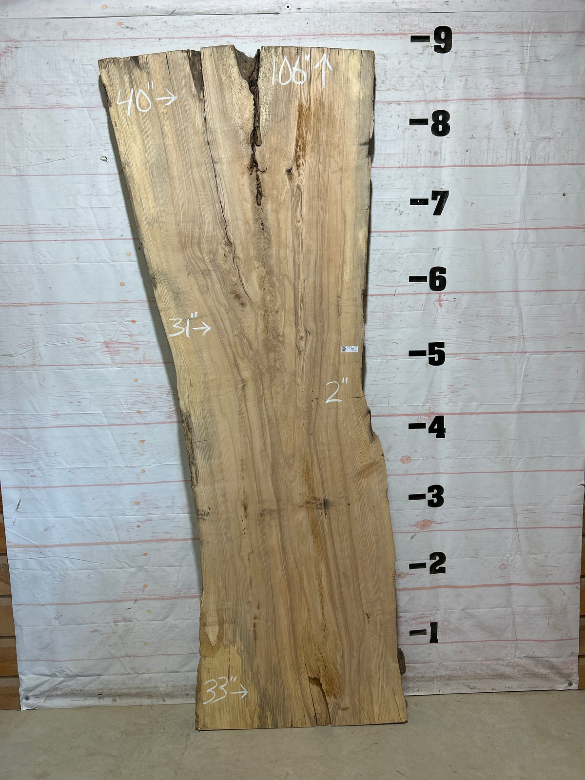 Live Edge Ash Sku#28819-53