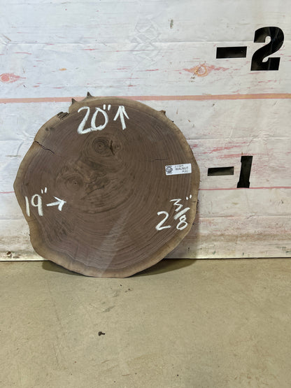 Live Edge Walnut Cookie Sku#27989M