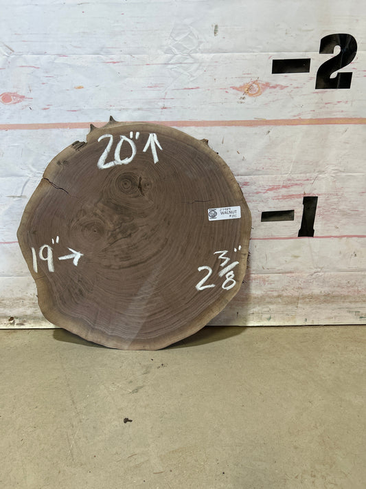 Live Edge Walnut Cookie Sku#27989M