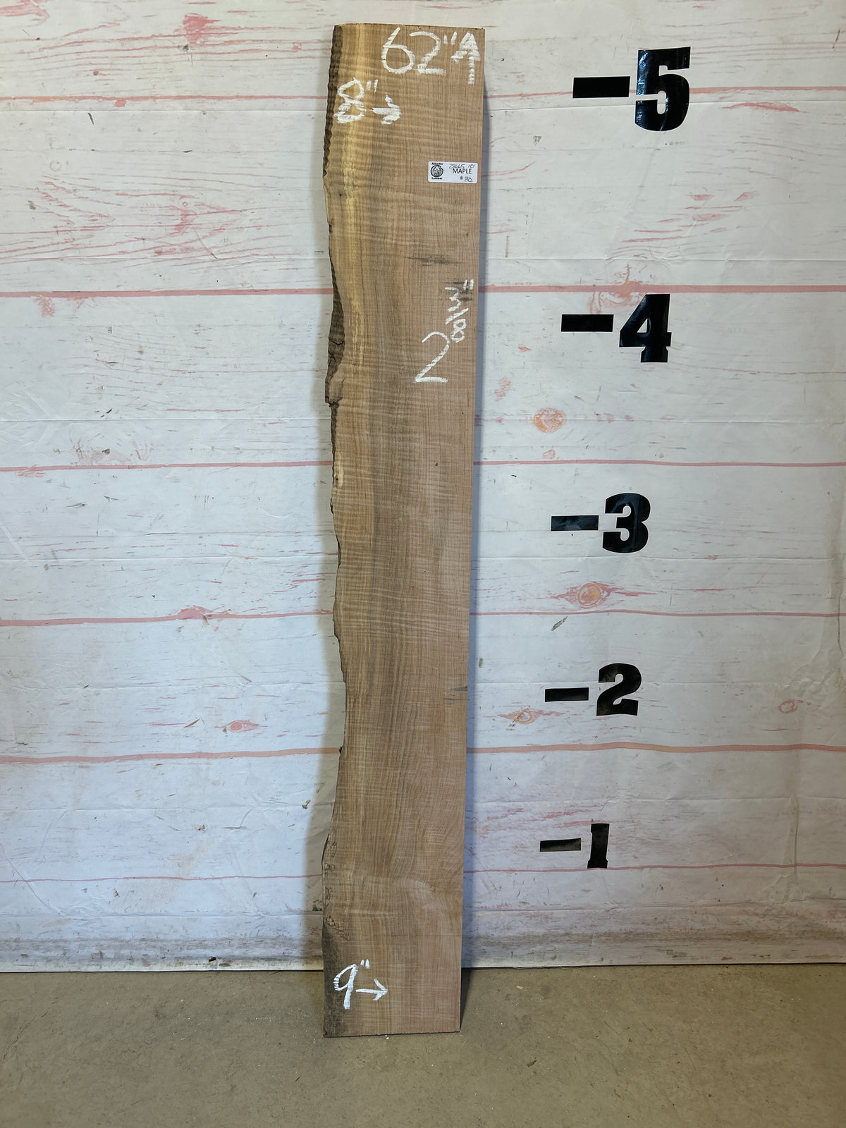 Live Edge Maple Sku#28665E-10