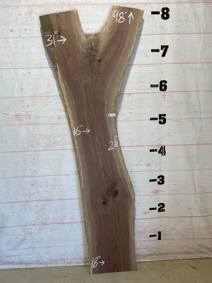 Live Edge Walnut Sku#28523J-33