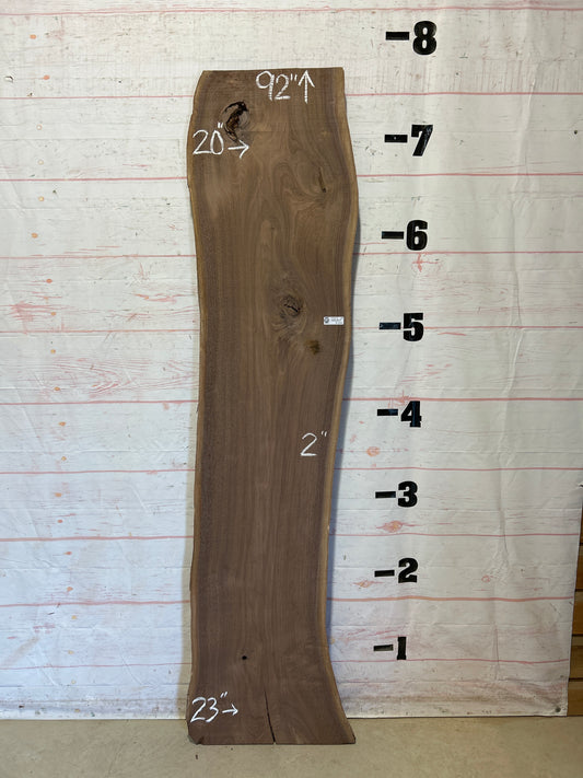 Live Edge Walnut Sku#27654K-28