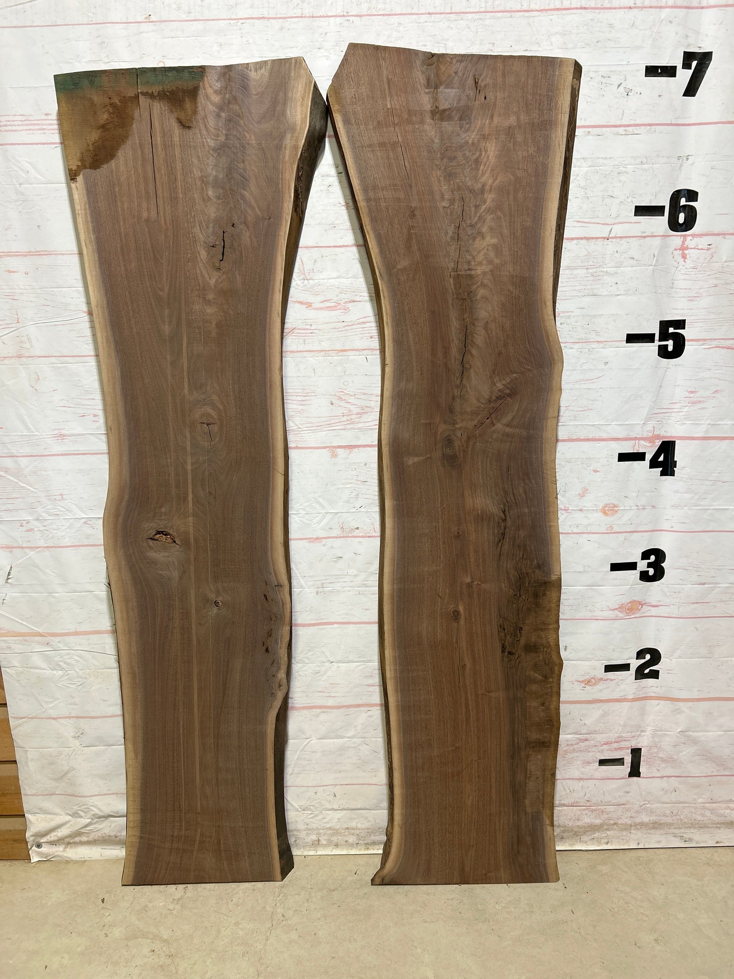Live Edge Walnut Set Sku#27707K-50