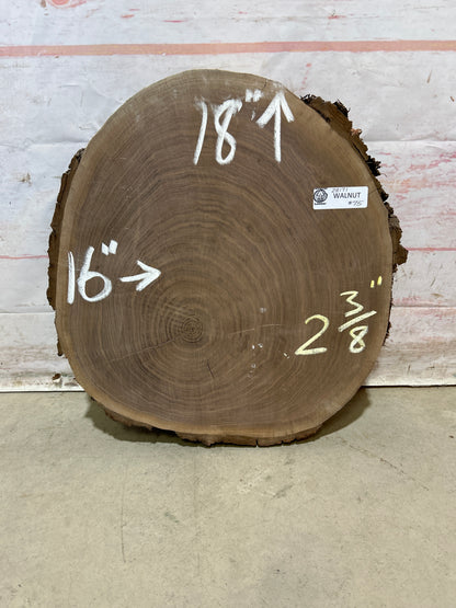 Live Edge Walnut Cookie Sku#28171M