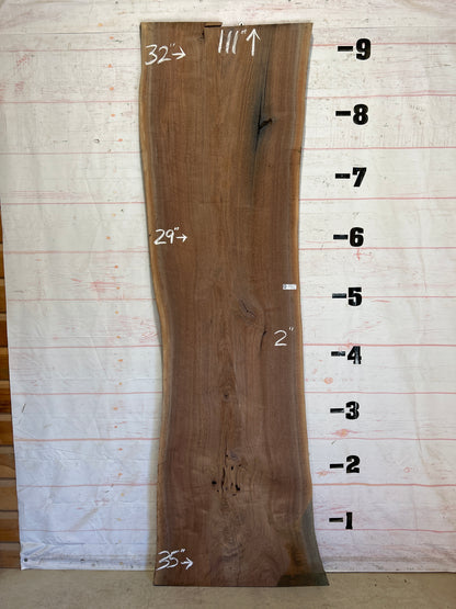 Live Edge Walnut  Sku#29004K-49