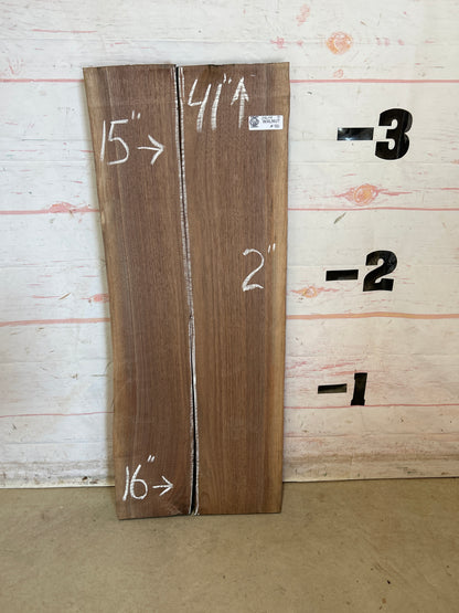 Live Edge Walnut Sku#28648M-9