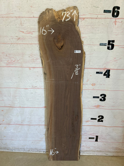 Live Edge Walnut Sku#28396F-12