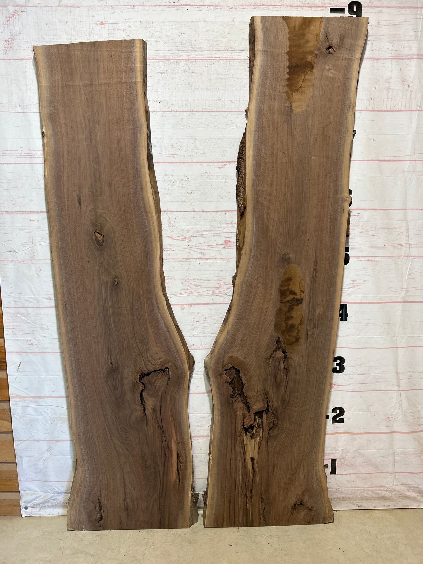 Live Edge Walnut Set Sku#27865K-74