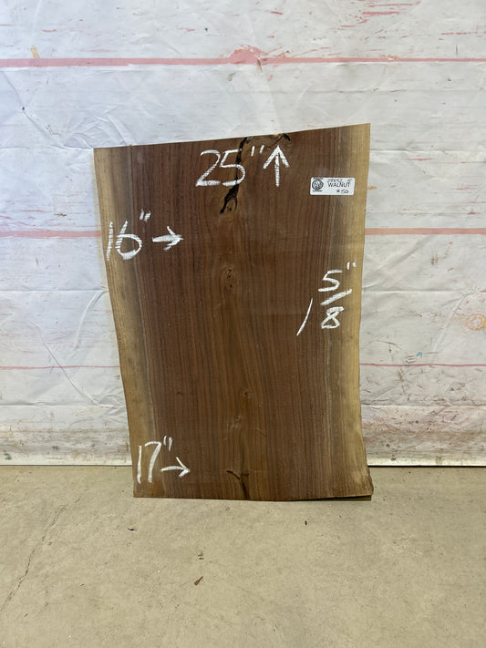 Live Edge Walnut Sku#28852M-5