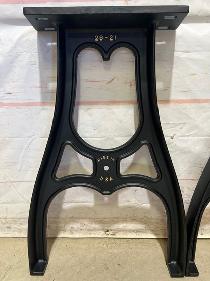 Cast Aluminum Table Leg Set