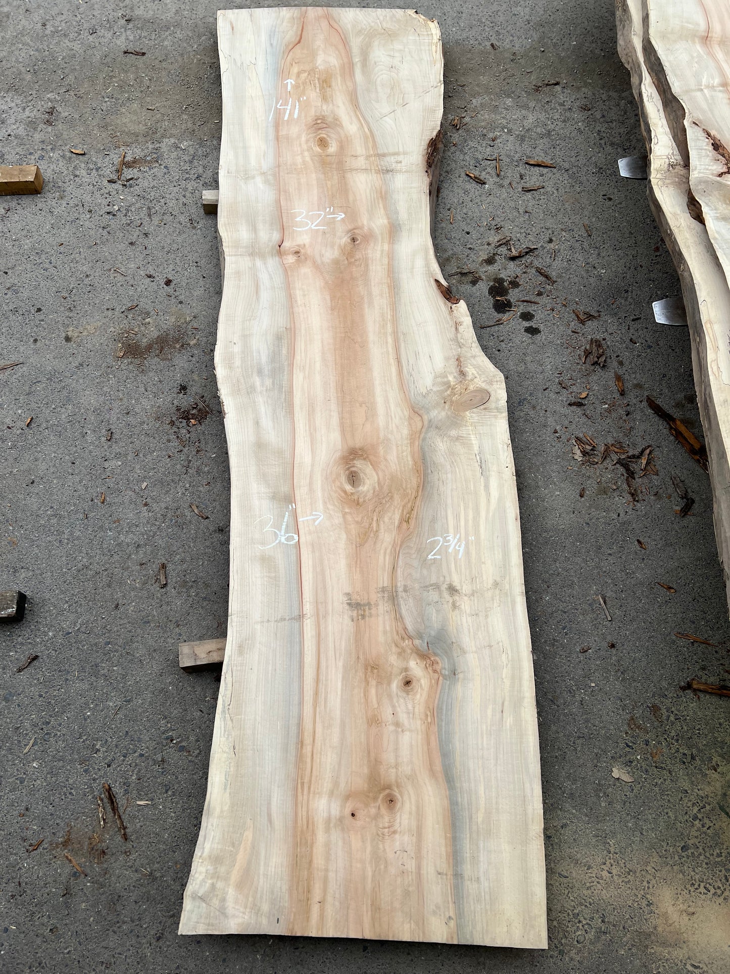 Live Edge Maple Sku# 24268S-76