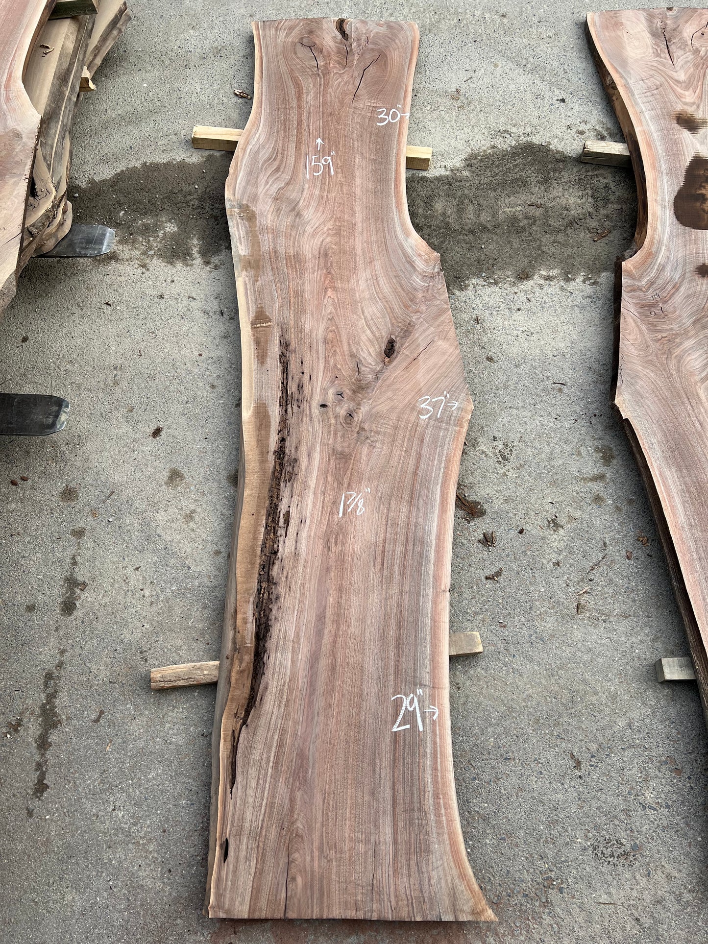 Live Edge Walnut Sku# 24309S-69